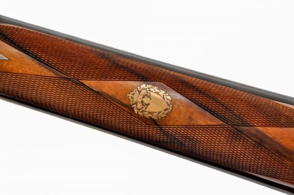 Abbiatico & Salvinelli Castore 12ga/70mm - 2 Kapasite - 27.6" (70 cm) namlu - 3 kg - Gravür: Bottega C. Giovanelli - Horozlu - Çift Tetik - İngiliz Kundak -5-