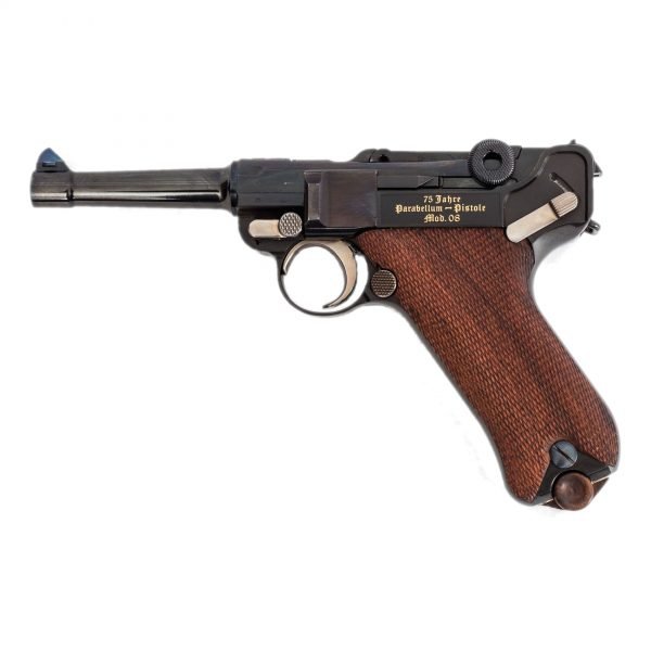 Mauser Luger Parabellum P08 - 9x19mm - 1983 Üretim Yılı - 8+1 Kapasite - 4" (102 mm) namlu - 871 gr (boş) - 75. Yıl anısı için üretim - Limited: 229/250 -2-