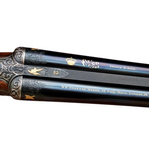 W. W. Greener Said Halim Pasha Sidelock Pair 12ga/76mm - 1924 yılı üretim - 30" (76,2 cm) namlu - Gravür: Harry Tomlinson - Tam çakmak, ejektörlü -6-